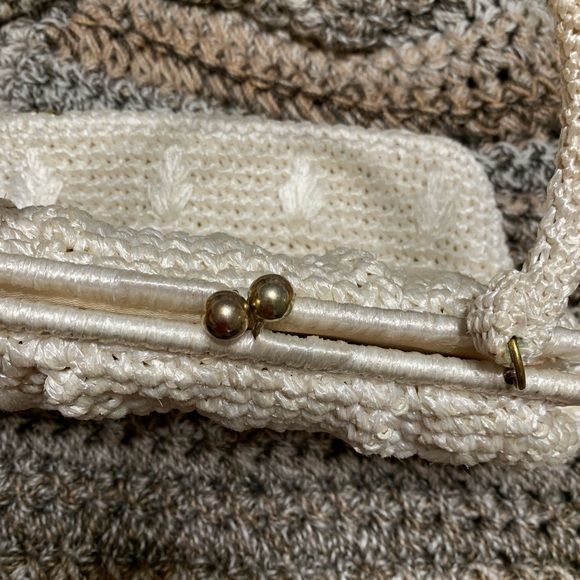 Vintage Japanese Raffia woven purse shells - Picture 6 of 14